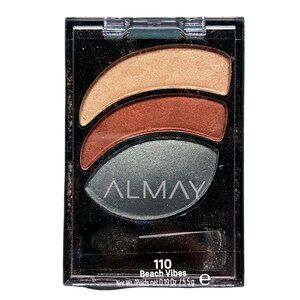 Almay Shadow Trios Eyeshadow 110 Beach Vibes Hypoallergenic Eye Shadow Palette